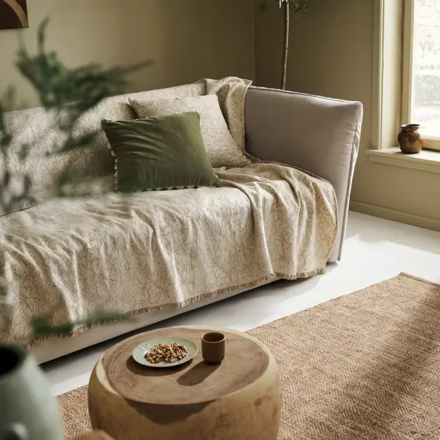 Ριχτάρι Τριθέσιου 180x300cm GOFIS HOME Aradia Beige 430/05 (20-07-430-3/05) 3