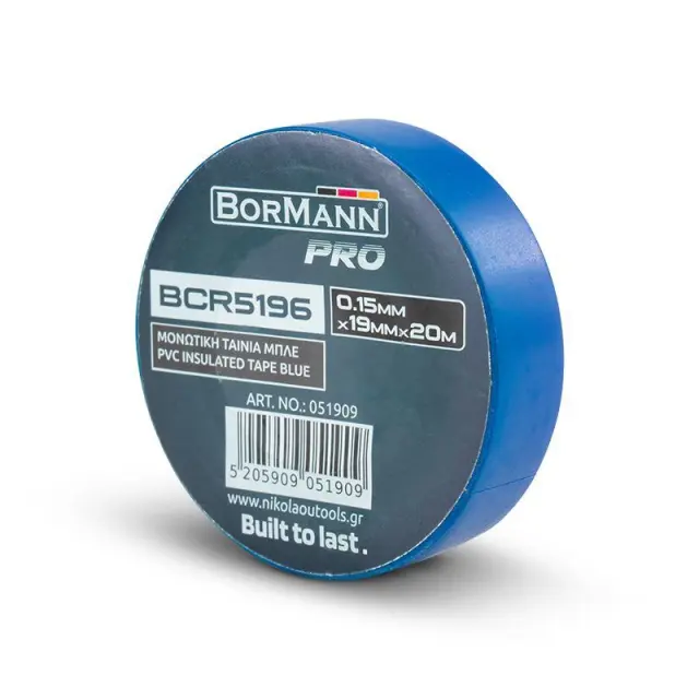 Bormann Pro BCR5183-10 - Μονωτική ταινία μπλε (050902) 2