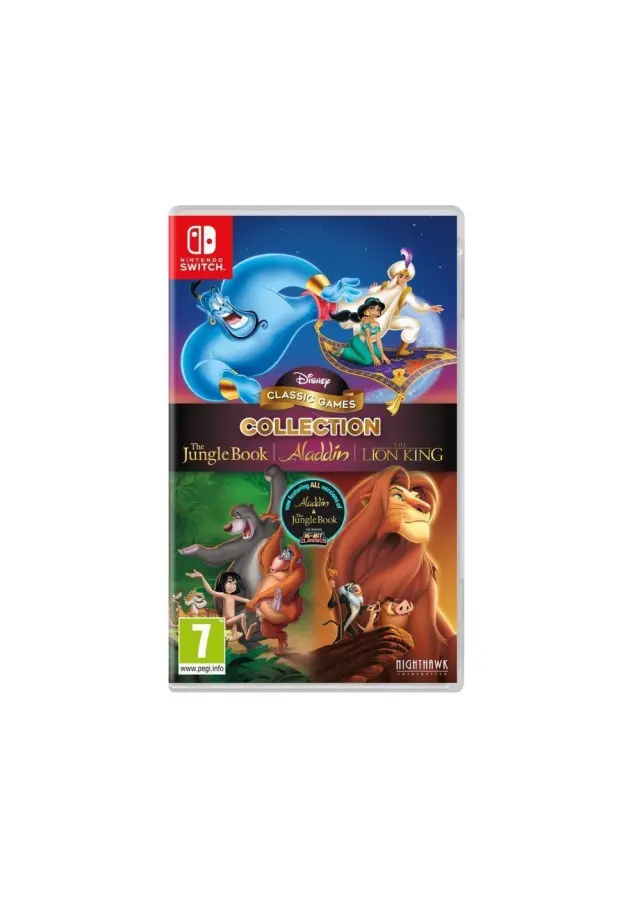 Disney Classic Games Collection The Jungle Book Aladdin AND The Lion King - Nintendo Switch