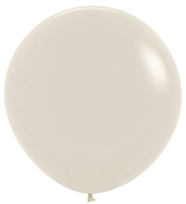 Μπαλόνια Λάτεξ 36 Pastel Dusk Cream / 2 τεμ - Ιβουάρ