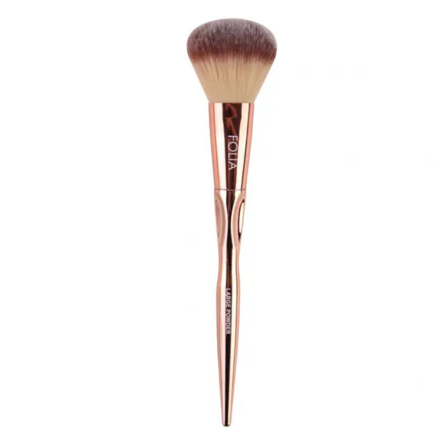 Folia Large Powder Brush Rose Gold F-601