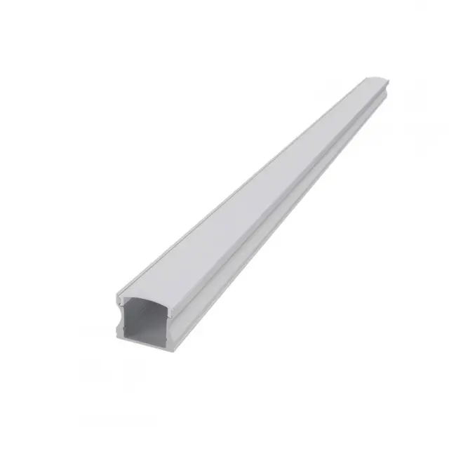 Aca Light SCAR ΠΡΟΦΙΛ ΑΛΟΥΜΙΝΙΟΥ P113 ΛΕΥΚΟ ΜΕ ΟΠΑΛ PC ΚΑΛΛΥΜΑ 2m/pc