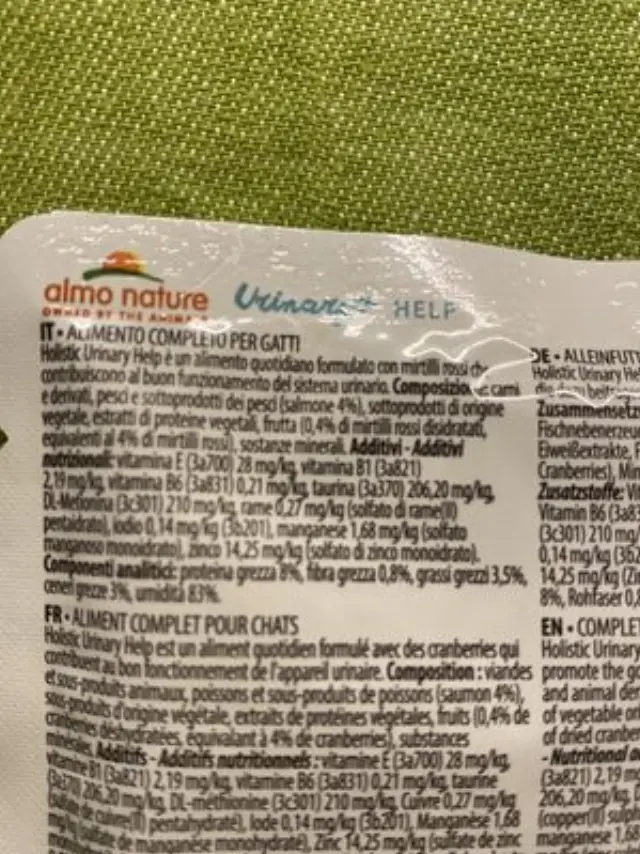 Almo Nature Functional Cat Adult Urinary Φακελάκι Με Σολομό 70gr Μονόχρωμο 2