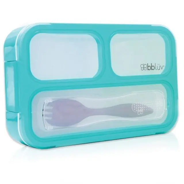 Bbluv Bento Box – Δοχείο Φαγητού με Κουτάλι Aqua Blue B0123-A