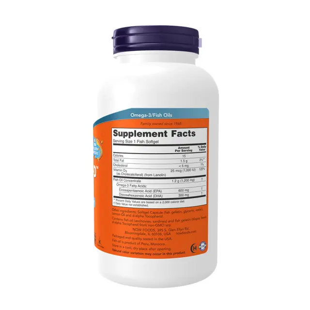 Now Foods Ultra Omega 3-D Softgels 2
