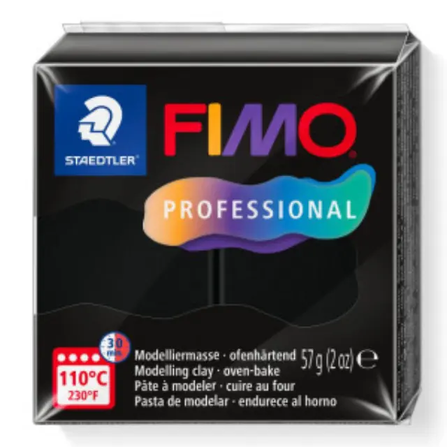 STAEDTLER Πηλός Fimo Professional 57gr Black