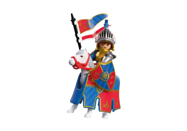 Playmobil 72119 - Knights Αρχηγός Λεοντόκαρδων Ιπποτών με άλογο