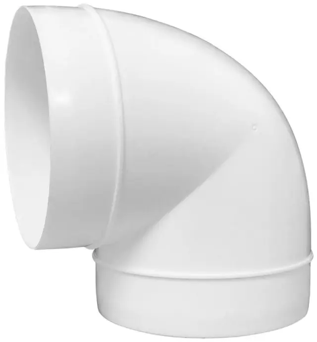 Europlast AL125-90 - Σύνδεσμος Αγωγών Πλαστικός, Γωνιακός 90°, Φ125mm