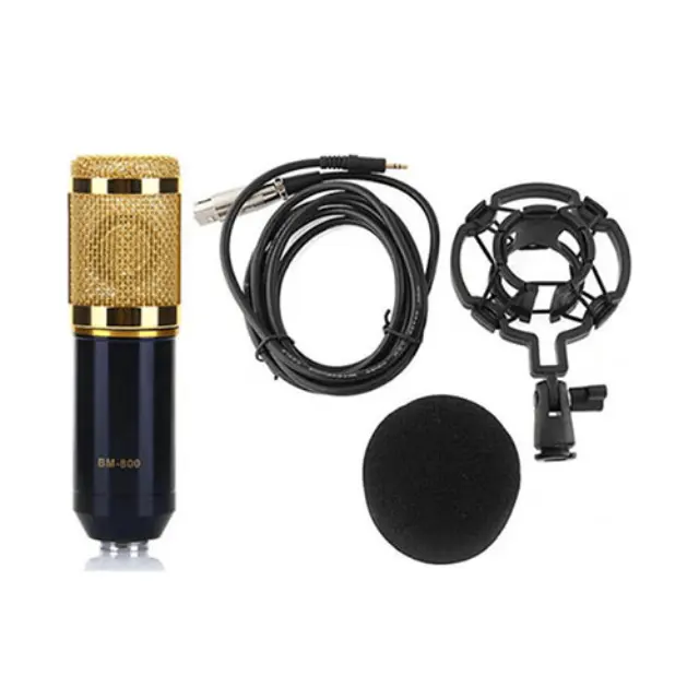 Andowl Δυναμικό Μικρόφωνο XLR MIC8 Set Τοποθέτηση Shock Mounted/Clip On Φωνής 3
