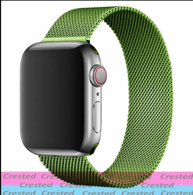 Μπρασελέ λουράκι για smartwatch 38-40mm & 42-44mm ΠΡΑΣΙΝΟ
