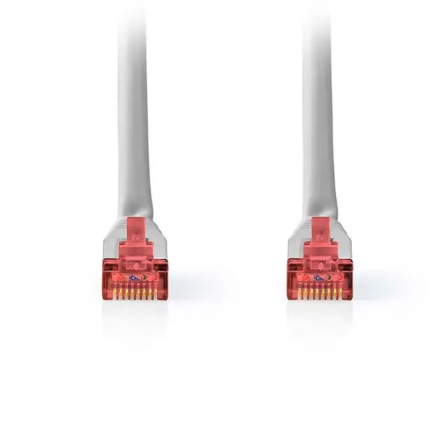 NEDIS CCGL85220GY200 ΚΑΛΩΔΙΟ ΔΙΚΤΥΟΥ ΜΗΚΟΥΣ CAT 6 S/FTP 20m ΓΚΡΙ