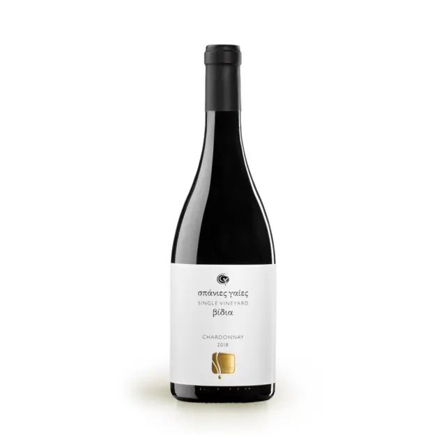 ΣΤΡΟΦΙΛΙΑ ΣΠΑΝΙΕΣ ΓΑΙΕΣ SINGLE VINEYARD ΒΙΔΙΑ CHARDONNAY 2022 750ML
