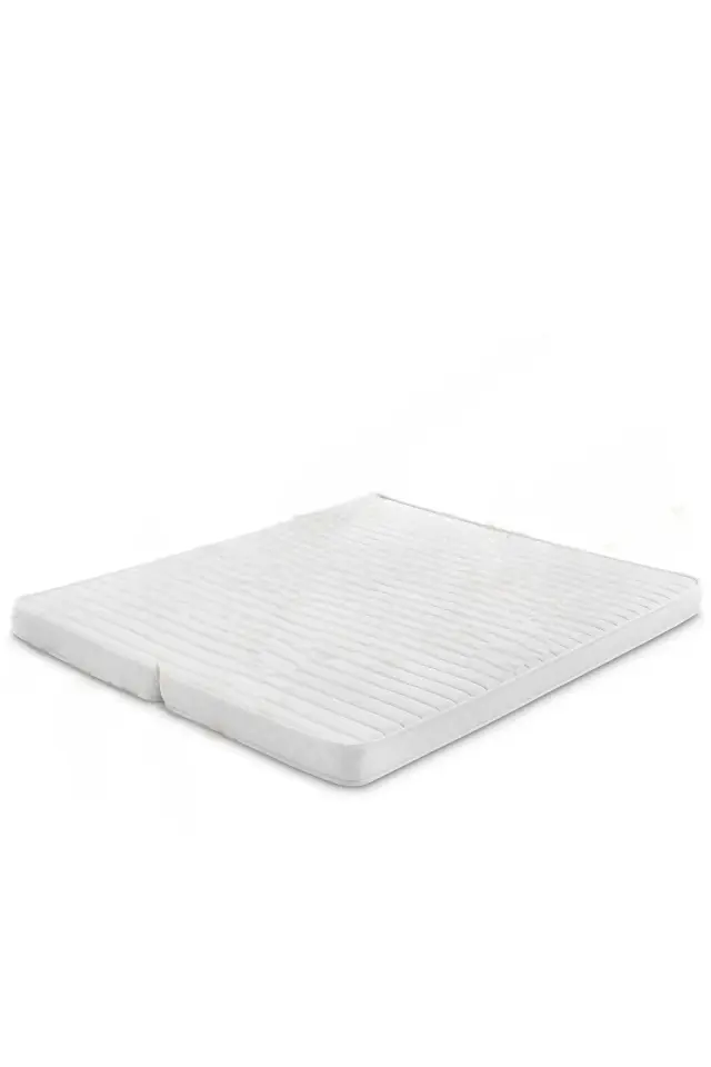 Stewehome Πτυσσόμενο στρώμα αφρού Διπλό λευκό 200x160x12 cm 2
