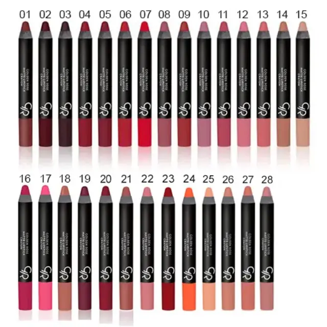 Golden Rose Matte Lipstick Crayon Μολύβι Κραγιόν 3.5g - 17 2