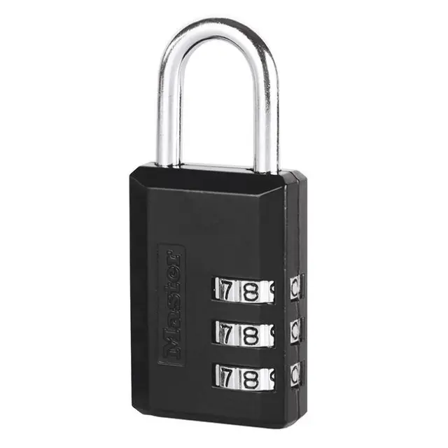Master Lock 647EURD - Λουκέτο αποσκευών 30mm με συνδυασμό και μπρούτζινο λαιμό