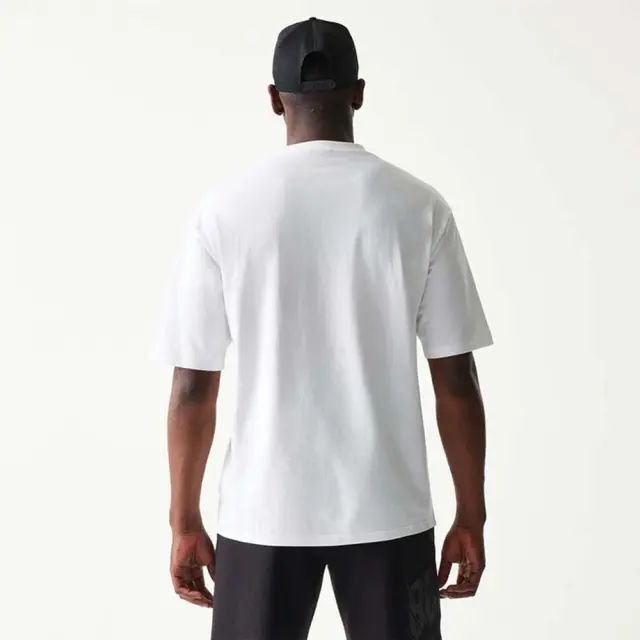 New Era Men's NBA Core Plus Chicago Bulls HD Oversized T-Shirt Άσπρο 60771519 (New Era) 2