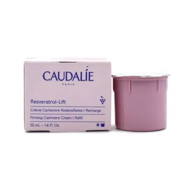 Caudalie Resveratrol-Lift Lifting Cashmere Refill Κρέμα Προσώπου για Αντιγήρανση & Σύσφιξη με Υαλουρονικό Οξύ & Κολλαγόνο 50ml