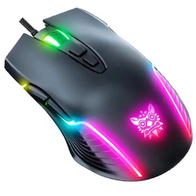 Ενσύρματο Ποντίκι Gaming Onikuma CW905 RGB Μαύρο N70823