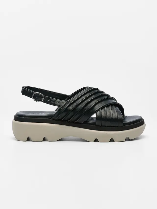 Comodissima Πέδιλα Γυναικείο δέρμα Μαύρο REP/15230 NERO 3