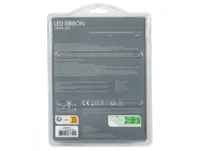 Ταινία LED RGB Home Deco Factory LA0163 - 5 Μέτρα - 3 Λειτουργίες - Πολύχρωμο LA0163 3
