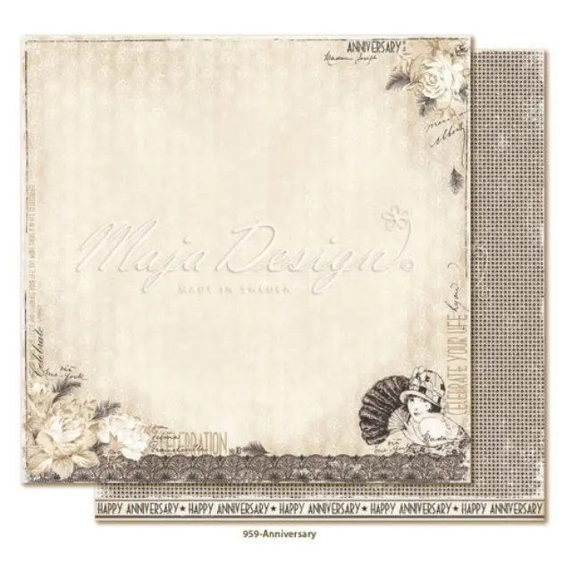 Χαρτί Scrapbooking Maja Collection διπλής όψης, Celebration - Anniversary