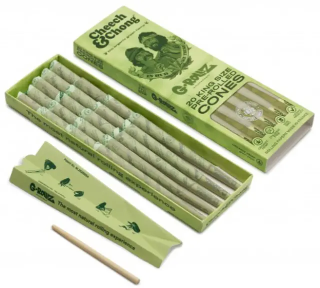 G-Rollz Cone Κώνος Green - King Size 20τεμ. 2