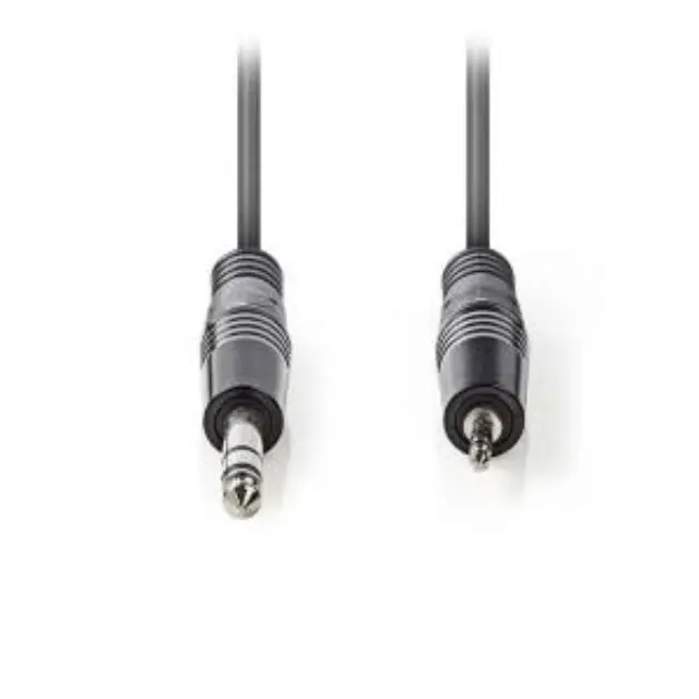 Kαλώδιο ήχου 6.35 mm αρσ.- 3.5 mm αρσ., 1.50m. 2