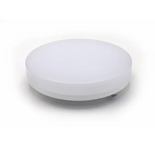 LED ΠΛΑΦΟΝΙΕΡΑ PC ΣΤΡΟΓΓΥΛΗ Φ220mm 14W 4000K IP54 ΛΕΥΚΗ