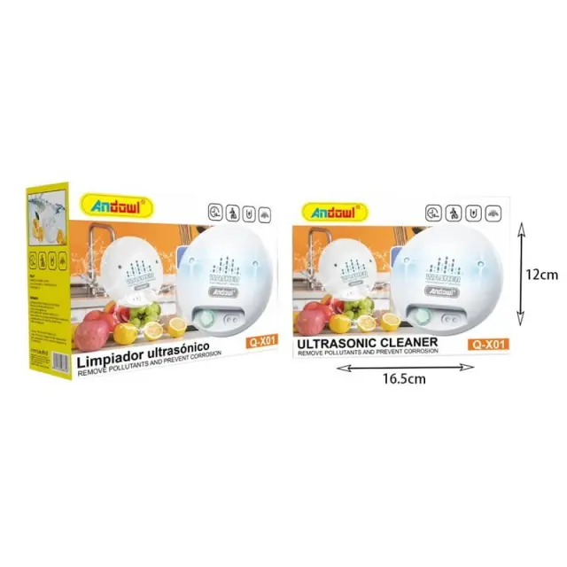 Andowl Συσκευή καθαρισμού υπερήχων Q-X01 - Ultrasonic cleaner Z774186 2