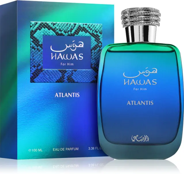 Rasasi Hawas Atlantis Eau De Parfum Ανδρικό Άρωμα 100ml