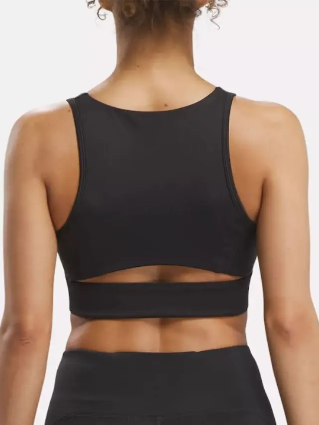 Γυναικείο Μπουστάκι Προπόνησης Μαύρο - Reebok Sport ID Train High Support - S 2