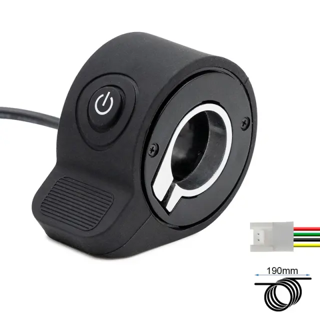 eWHEEL ΑΝΤΑΛΛΑΚΤΙΚΟ ΧΕΙΡΙΣΤΗΡΙΟ ΓΚΑΖΙΟΥ ΓΙΑ NAVEE N20 ΜΕ POWER BUTTON EAS-013