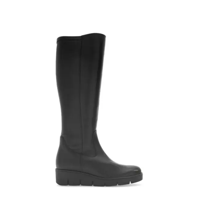 Gabor Μπότες Γυναικείο δέρμα Μαύρο GAB/800503 001-BLACK - 38