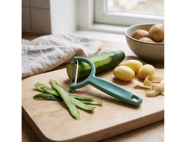 Αποφλοιωτής Victorinox Rho με λεία λεπίδα - Pastel Green 6.0950.4
