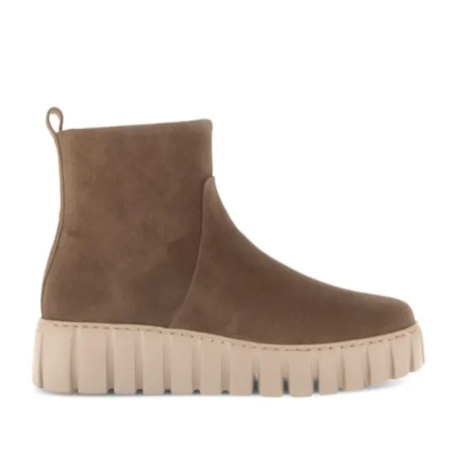 Gabor Μποτάκια Γυναικείο δέρμα Nubuck Καφέ GAB/76780 41-WHISKY