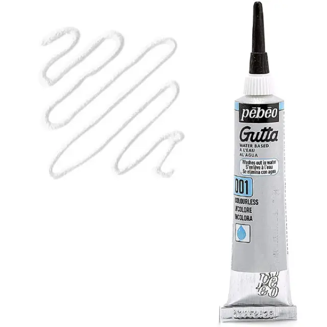 Pebeo Gutta Μεταξιού Setasilk Σωληνάριο - 001 Άχρωμο - 20ml