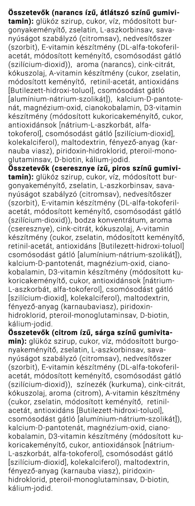 JutaVit Multivitamin Immuner gummies For Kids 2