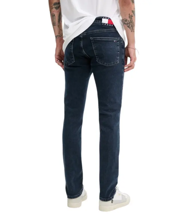 Tommy Hilfiger - Ανδρικό Παντελόνι Τζιν Scanton Slim Fit DM0DM21213-1BK Μπλε 3