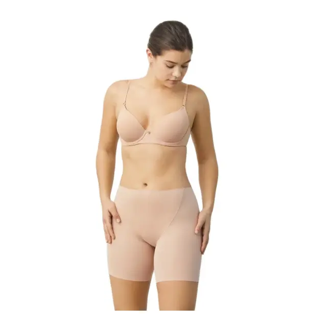 Ysabel Mora Γυναικείο Boxer Laser Cut, Χρώμα Μπεζ 2