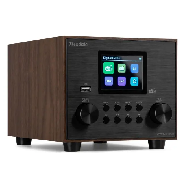 AUDIZIO VIESTE ΡΑΔΙΟΦΩΝΟ DAB+ WOOD