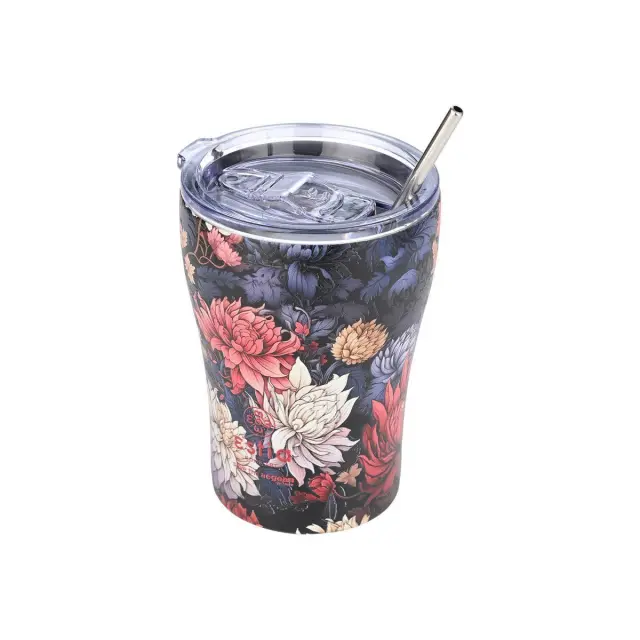 Estia Ποτήρι Θερμός 350ml "Save The Aegean" Midnight Blossom 2