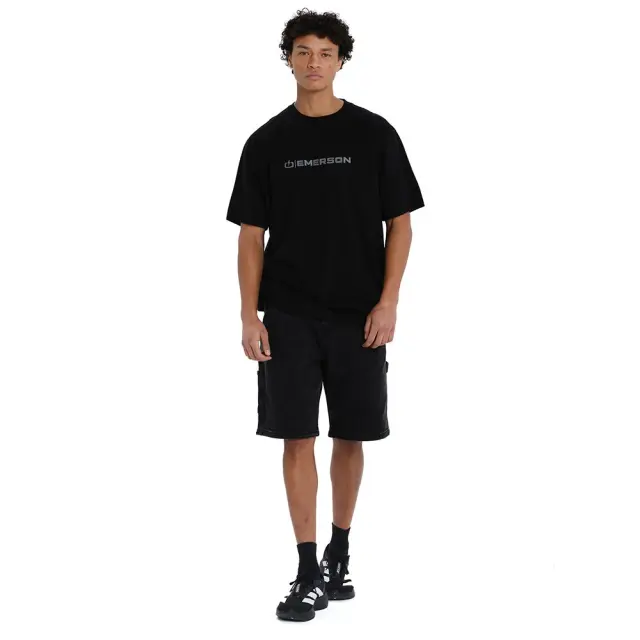Emerson Men's s/s T-Shirt (261.EM33.03-Black) - Μαύρο 2