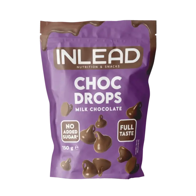 Choc Drops 150g Inlead Milk Chocolate