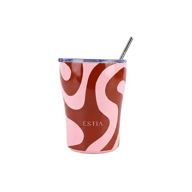 Estia Θερμός Coffee Mug Save The Aegean Coral Waves 350ml