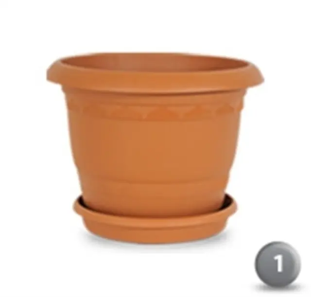 Viosarp Γλάστρα Ν1 Πλαστική 19Χ16cm