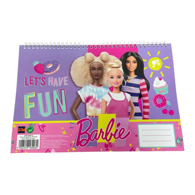 Μπλοκ ζωγραφικής Α4 Barbie