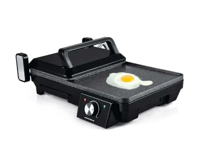 Ηλεκτρική Ψησταριά - Grill Heinner HEG-F20002P με ισχύ 2000W και ρυθμιζόμενο θερμοστάτη HEG-F20002P 3