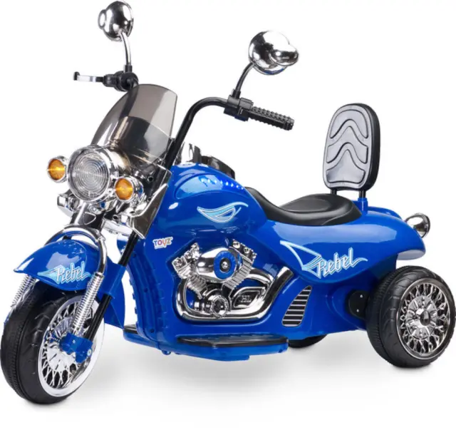 Ηλεκτροκίνητη Μηχανή 6V Ride on Rebel Toyz Blue 7012