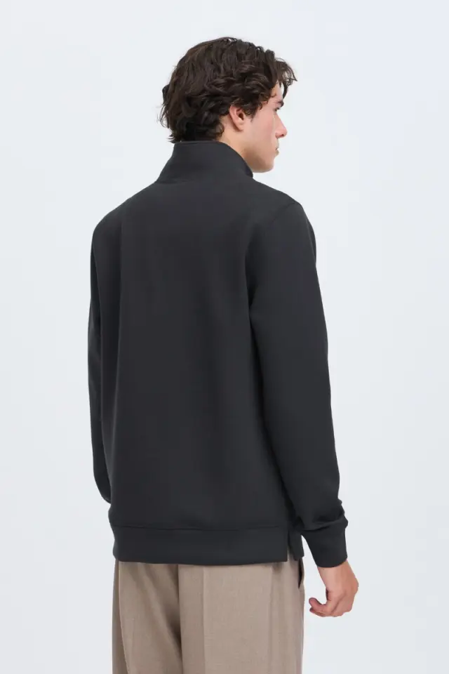 Casual Friday SEBASTIAN Φούτερ με Φερμουάρ – Dark Navy - XL 2