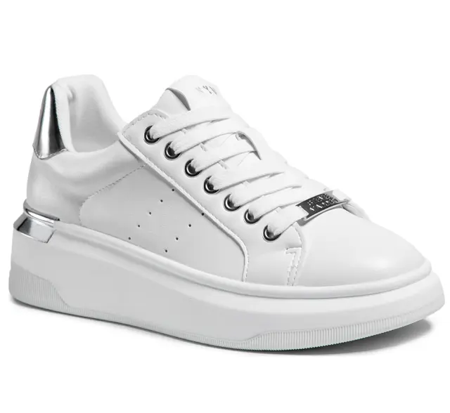 Γυναικεία Sneakers Steve Madden Glacial SM11001470-196 White/Silver Άσπρο - 37 2